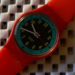 Swatch Watch - LR107 - BLUE RACER